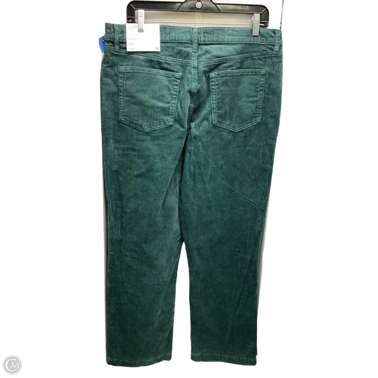 Pants Corduroy By Loft In Green, Size: 14