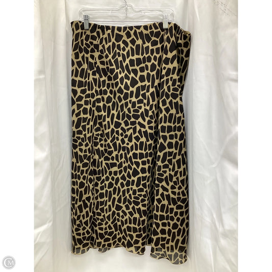 Skirt Maxi By Clothes Mentor In Multi-colored, Size: 1x