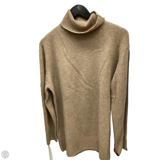 Sweater By Chicos In Brown, Size: Xl