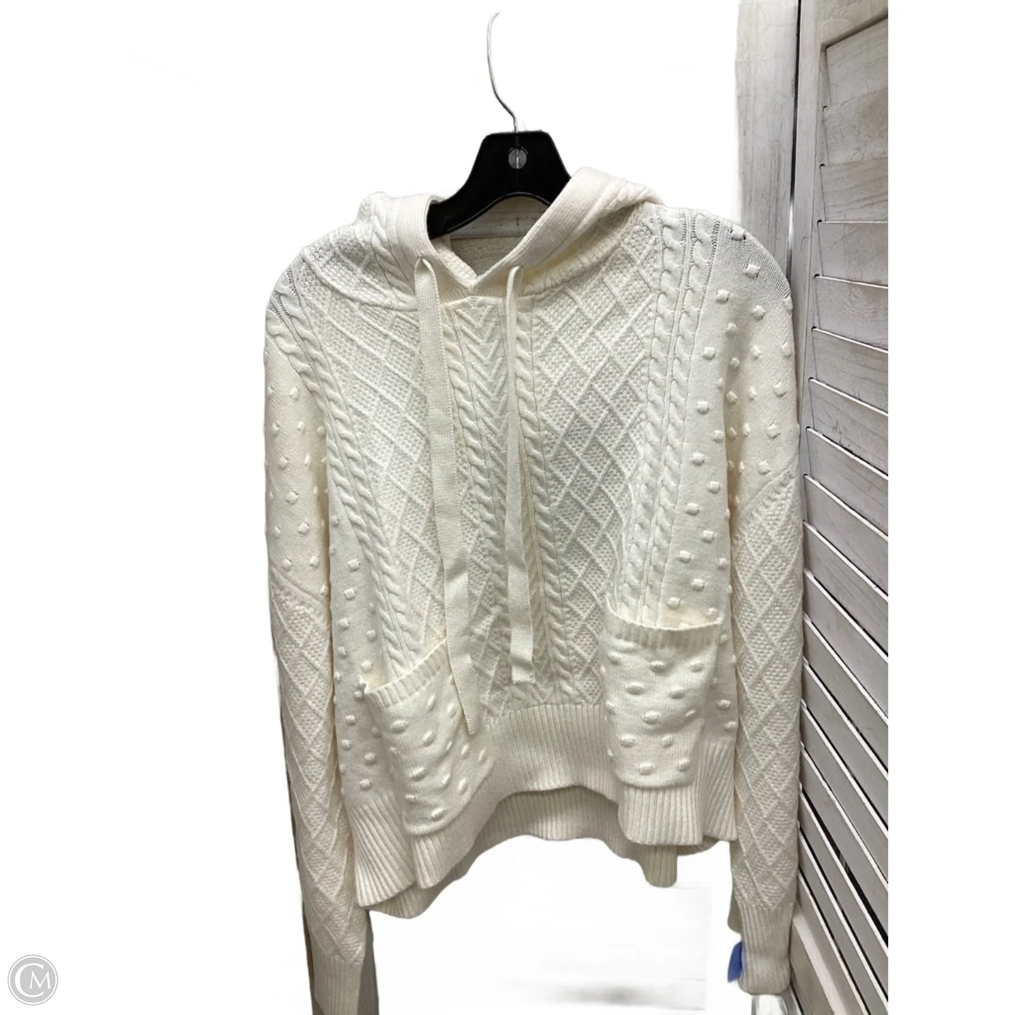 Sweater By Lou And Grey In Ivory, Size: L