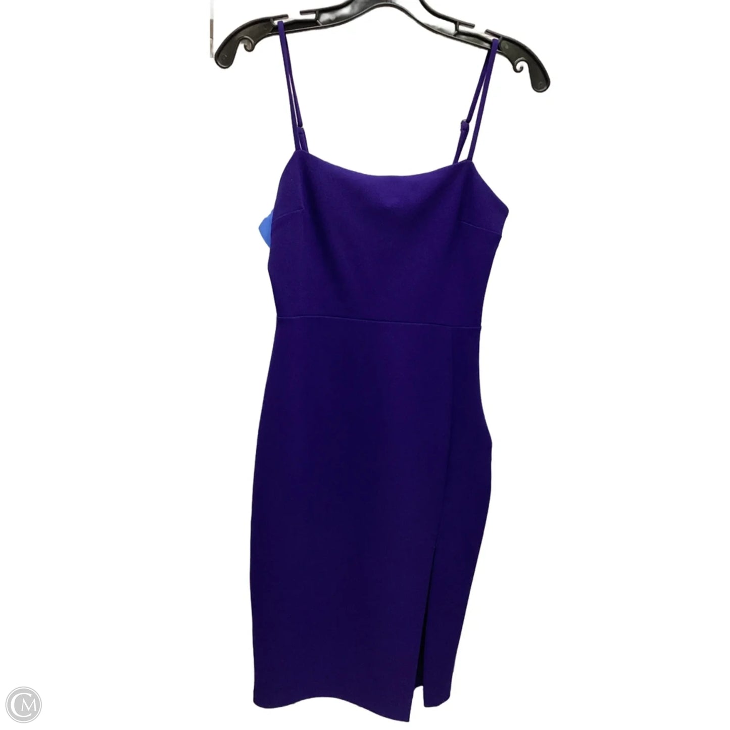 Dress Casual Midi By Express In Blue, Size: Xs