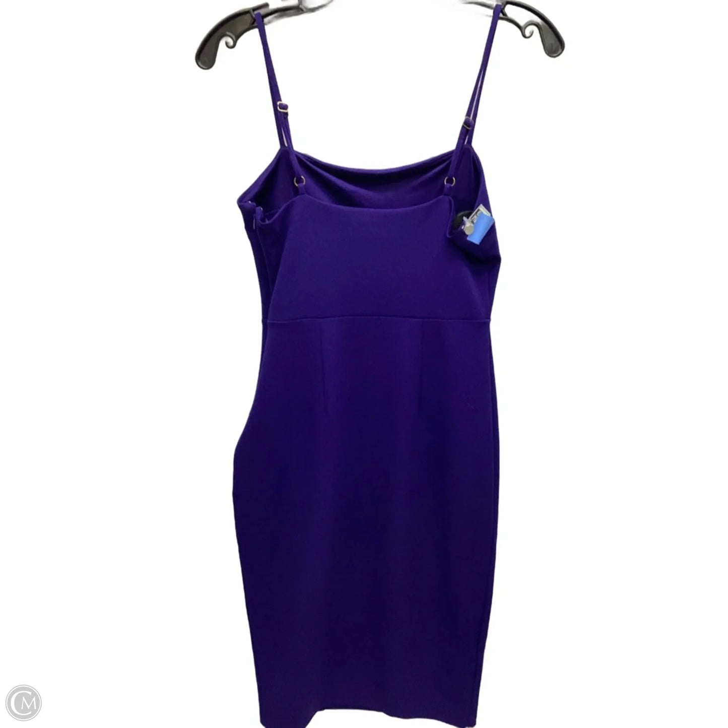 Dress Casual Midi By Express In Blue, Size: Xs