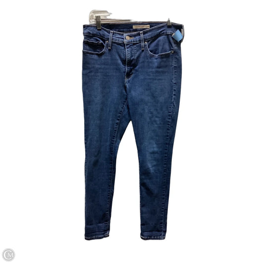 Jeans Skinny By Levis In Blue Denim, Size: 6