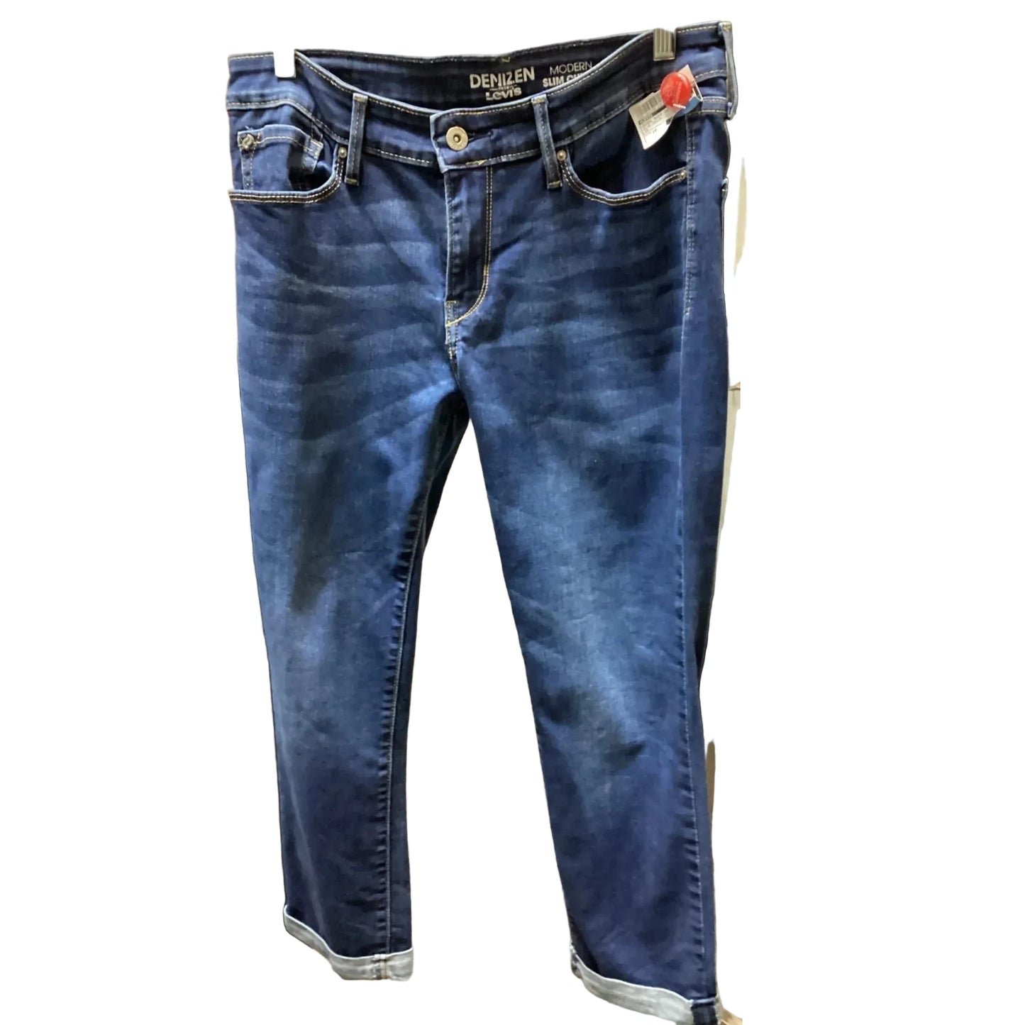 Jeans Boot Cut By Levis In Blue Denim, Size: 10