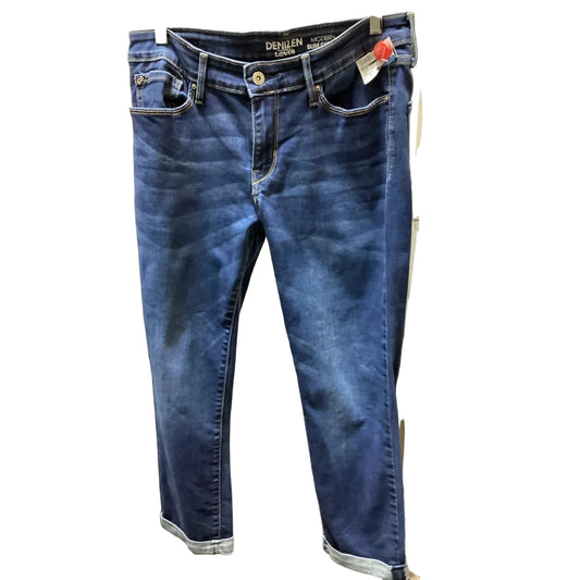 Jeans Boot Cut By Levis In Blue Denim, Size: 10