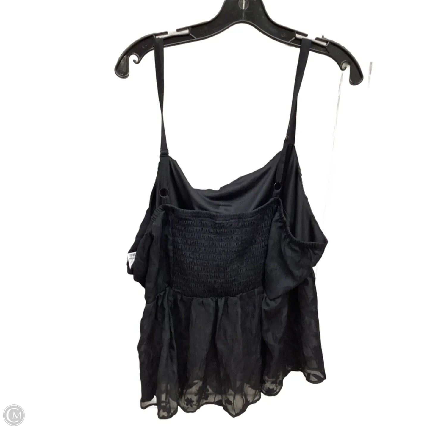 Top Sleeveless By Torrid In Black, Size: 3x