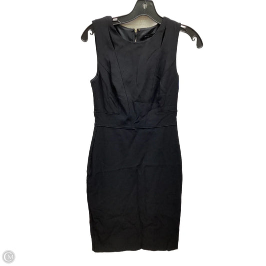 Dress Casual Midi By White House Black Market In Black, Size: 0