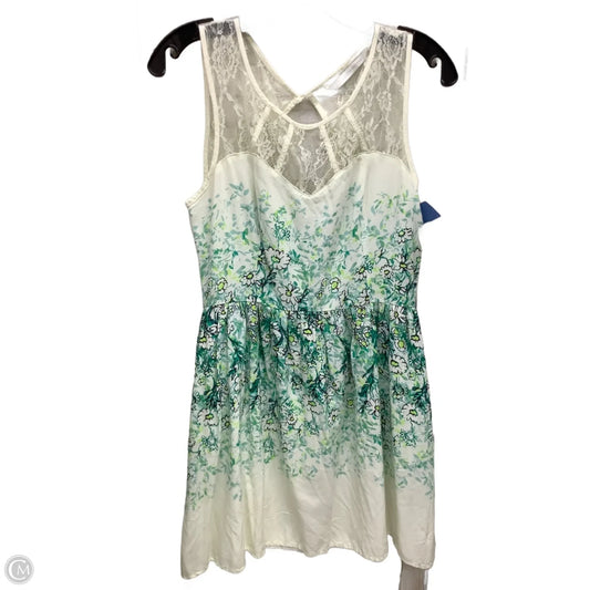 Dress Casual Midi By Lc Lauren Conrad In Floral Print, Size: 12