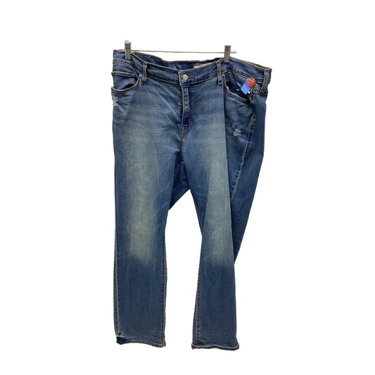 Jeans Straight By Levis In Blue Denim, Size: 20