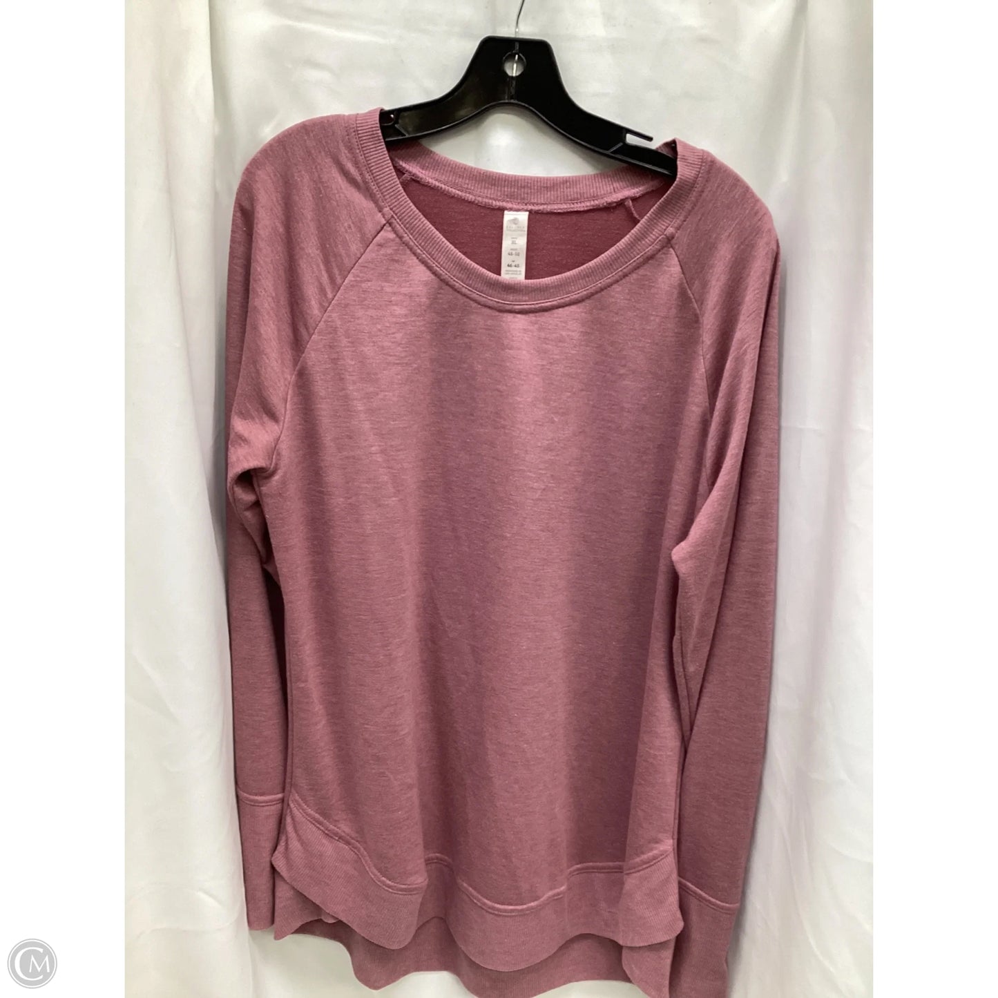 Top Long Sleeve By Clothes Mentor In Pink, Size: Xl