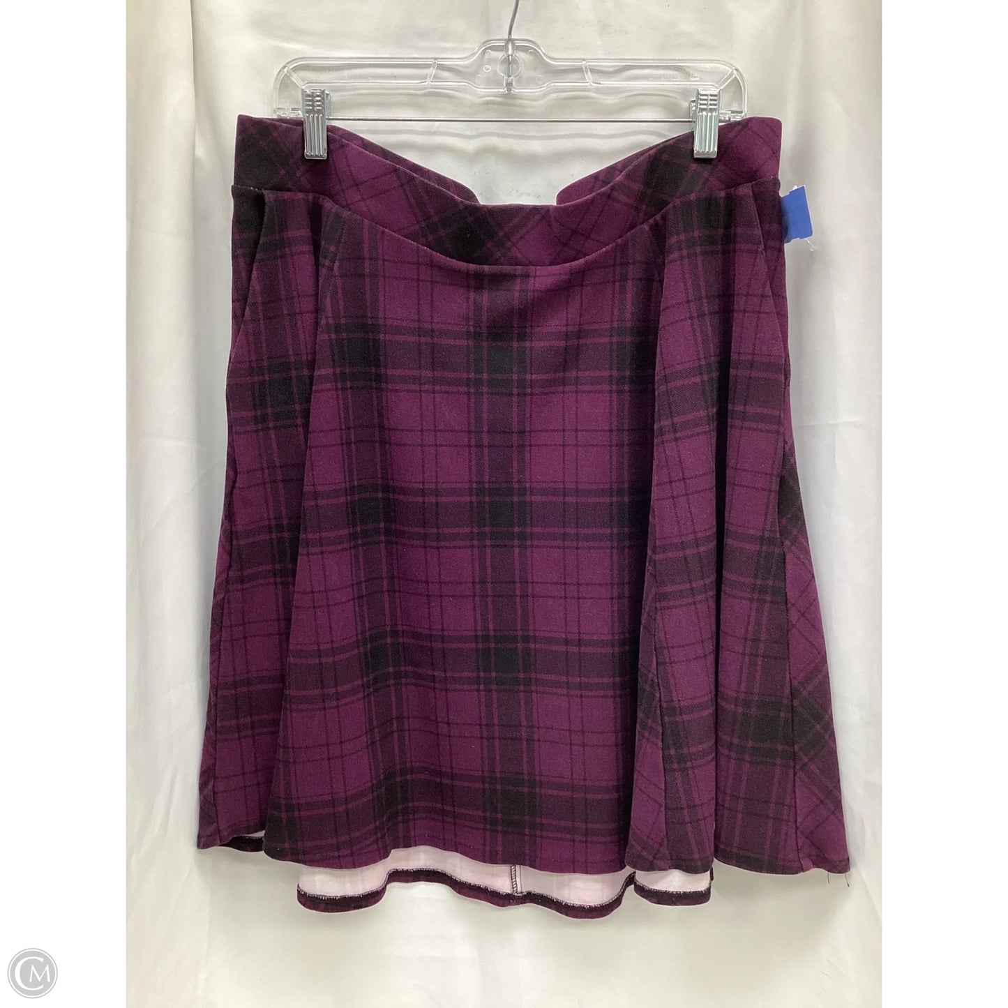 Skirt Midi By Torrid In Plaid Pattern, Size: 2x