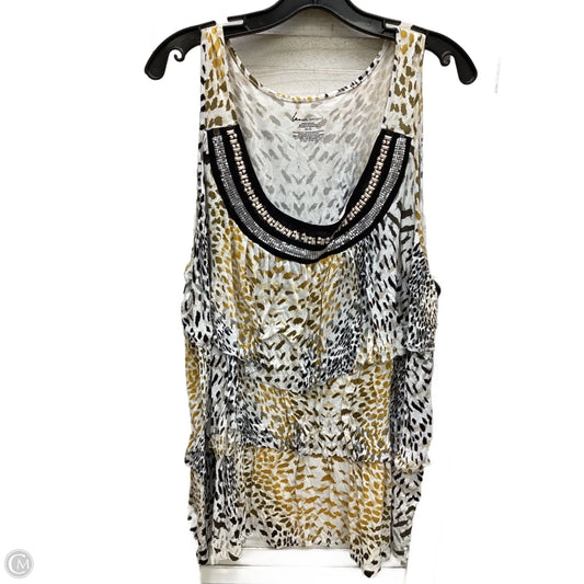 Top Sleeveless By Lane Bryant In Multi-colored, Size: 26