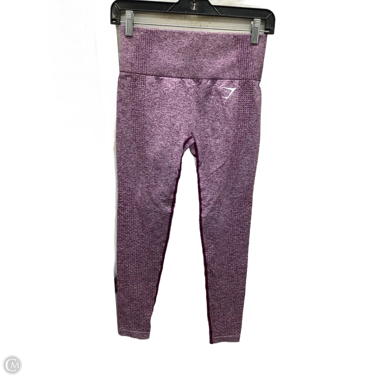 Athletic Leggings By Gym Shark In Purple, Size: M