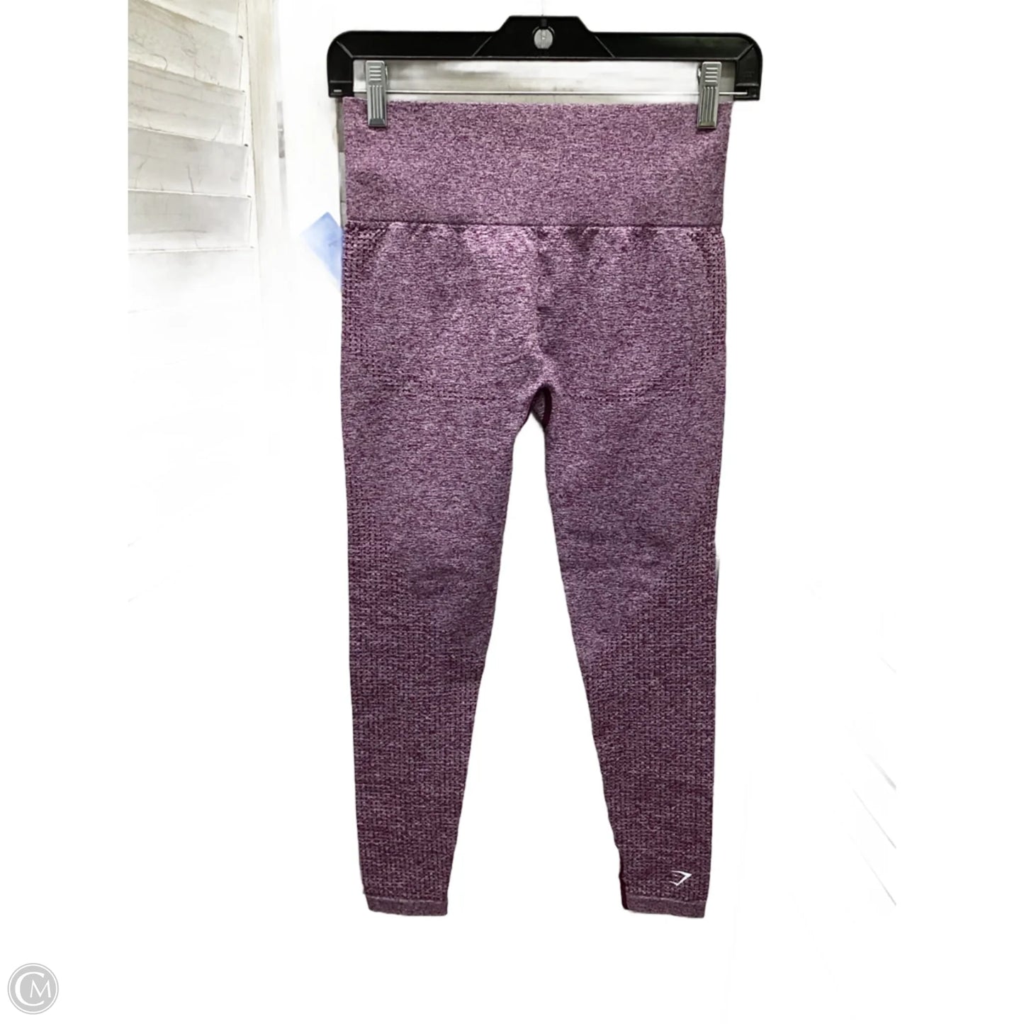 Athletic Leggings By Gym Shark In Purple, Size: M