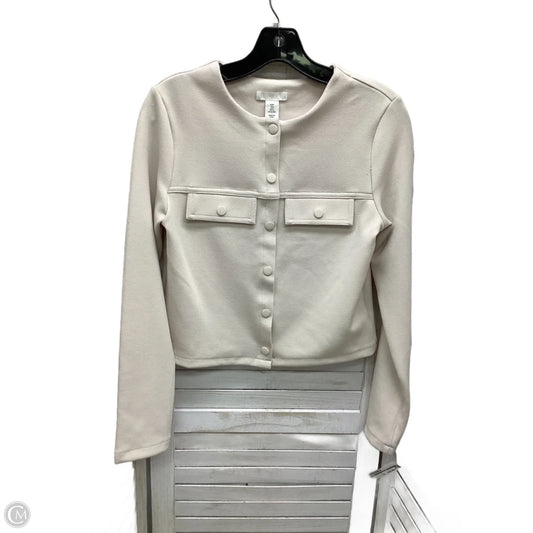 Top Long Sleeve By H&m In Beige, Size: S