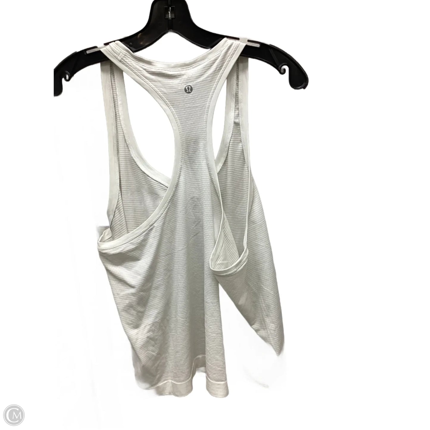 Top Sleeveless By Lululemon In White, Size: 14