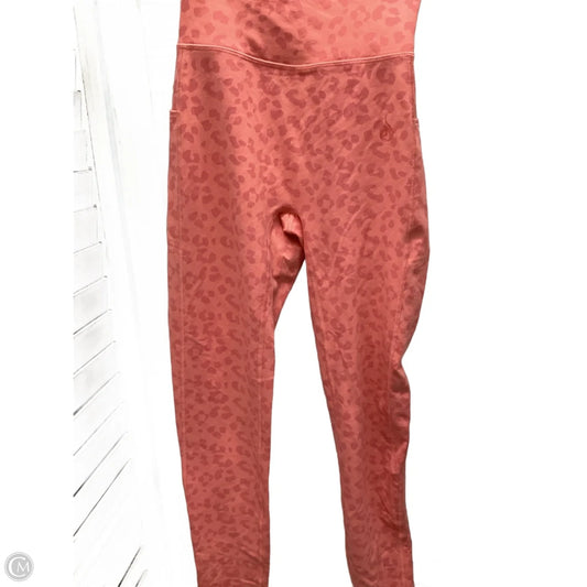 Athletic Leggings By Clothes Mentor In Coral, Size: S