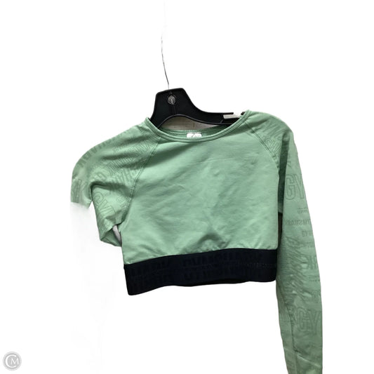 Top Long Sleeve By Gym Shark In Multi-colored, Size: M