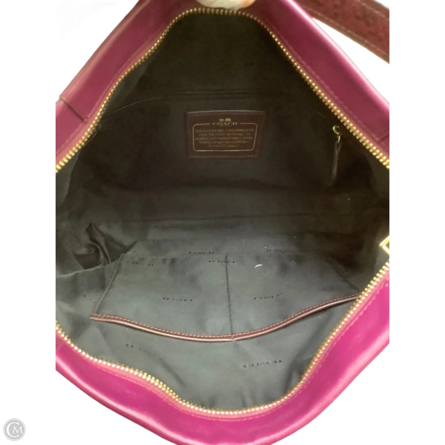 Handbag Designer By Coach, Size: Medium