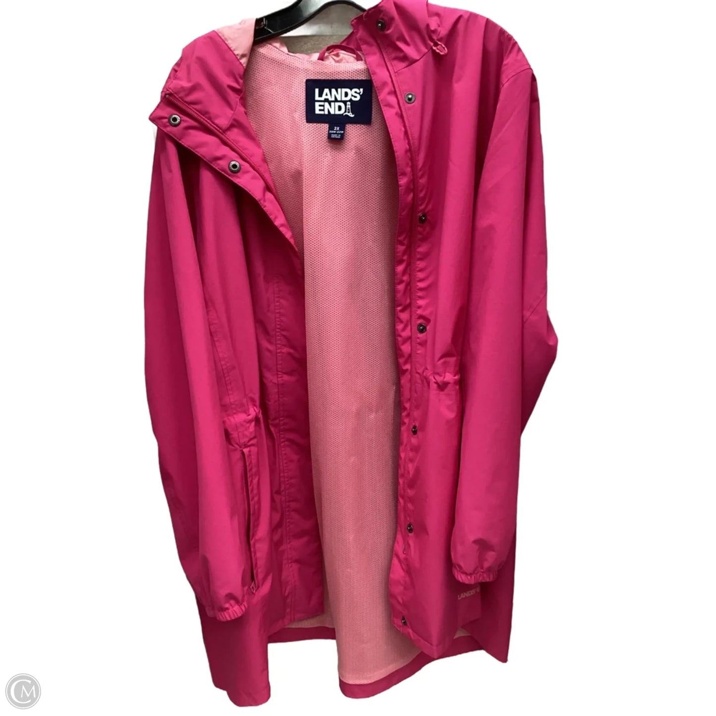 Jacket Other By Lands End In Pink, Size: 2x