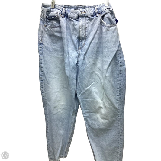 Jeans Boyfriend By American Eagle In Blue Denim, Size: 16