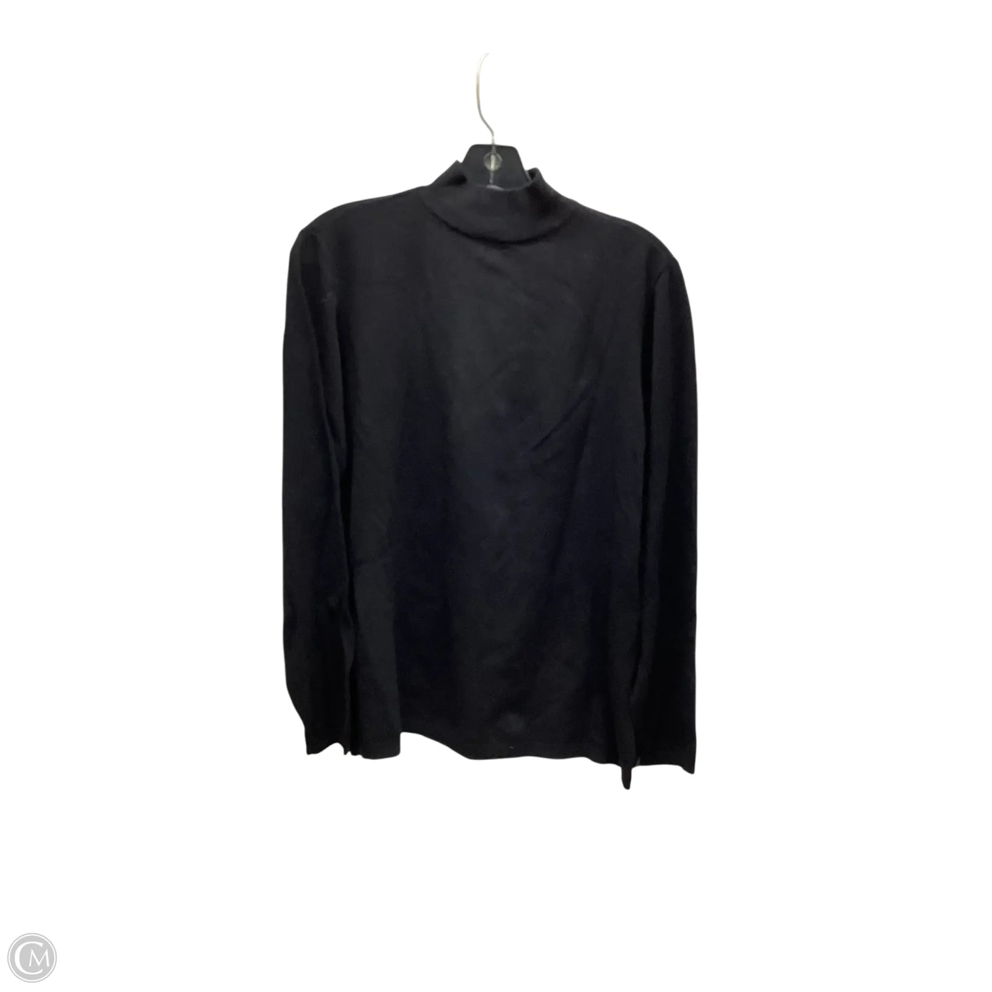 Top Long Sleeve By Chicos In Black, Size: Xl