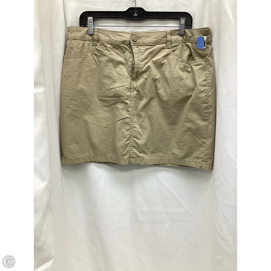 Shorts By St Johns Bay In Tan, Size: 14