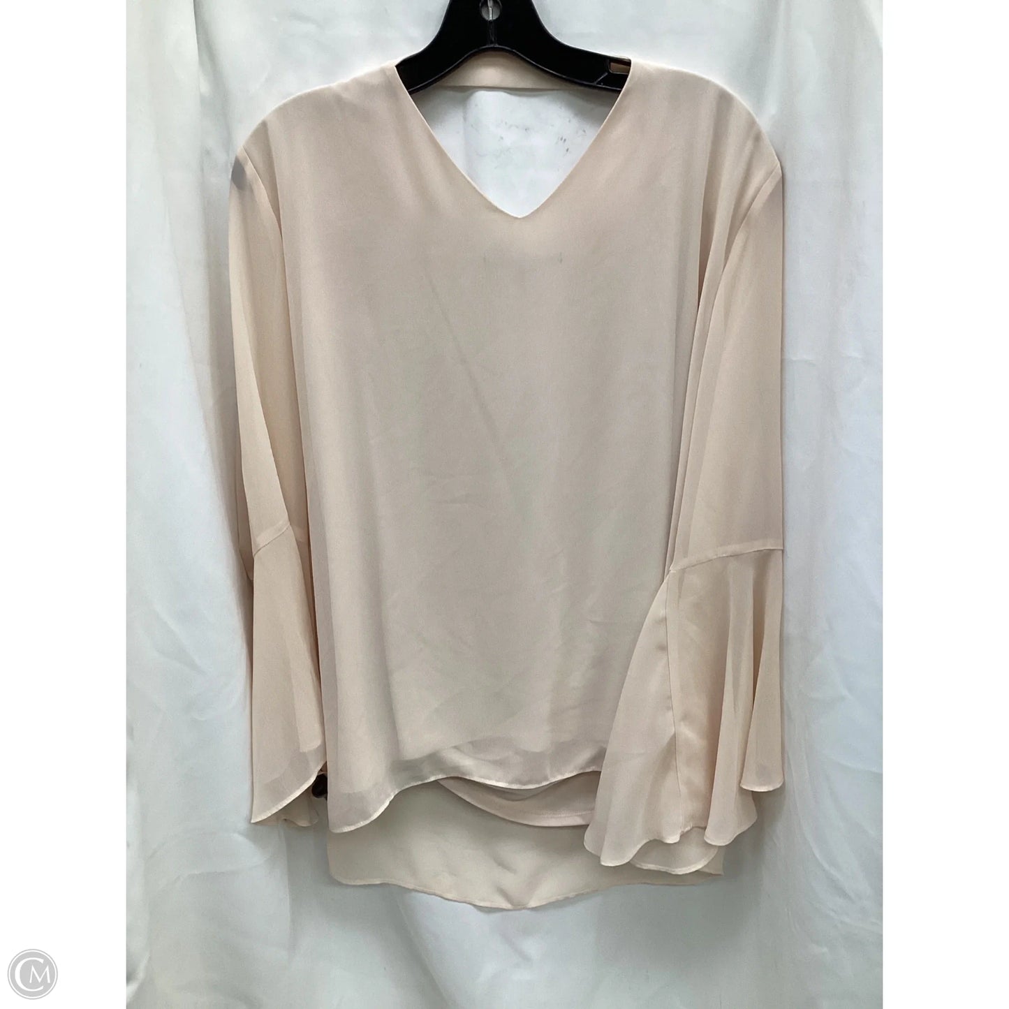 Top Long Sleeve By Zac And Rachel In Pink, Size: Xl