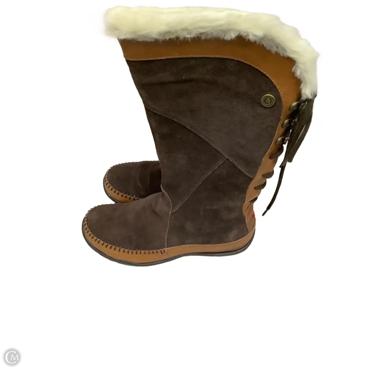 Boots Mid-calf Flats By The North Face In Brown, Size: 6