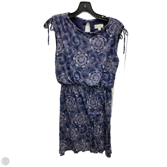 Dress Casual Midi By Loft In Multi-colored, Size: S