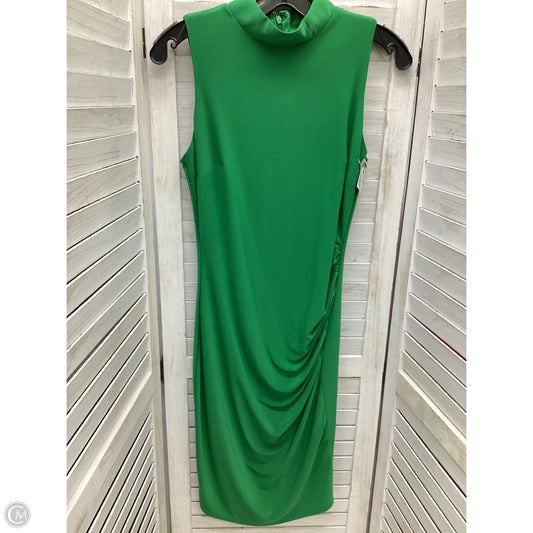 Dress Casual Midi By New York And Co In Green, Size: Xs