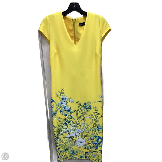 Dress Casual Midi By New York And Co In Multi-colored, Size: S
