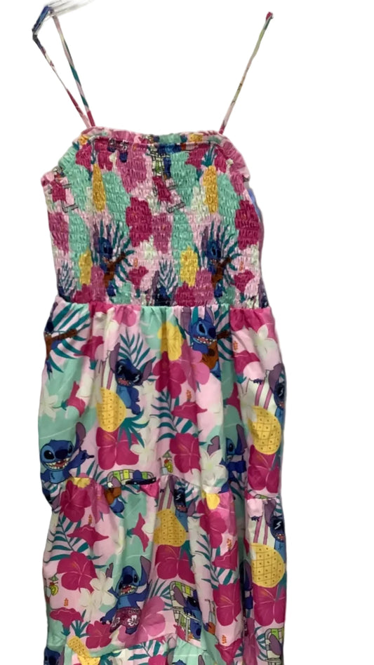 Dress Casual Maxi By Disney In Multi-colored, Size: L