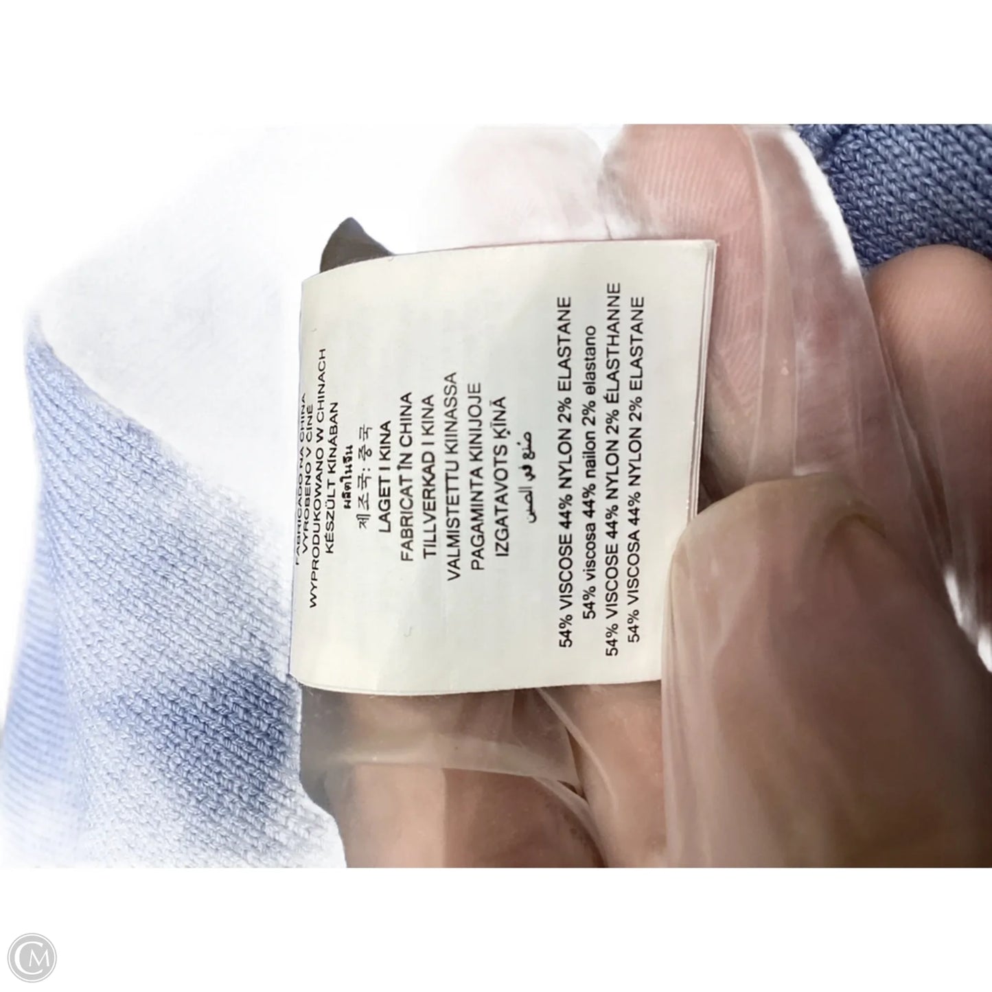 Dress Designer By Michael Kors In Blue, Size: M