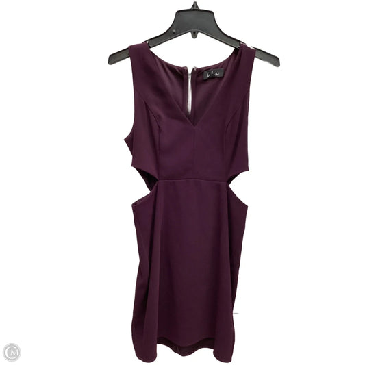 Dress Casual Midi By Lulus In Maroon, Size: M