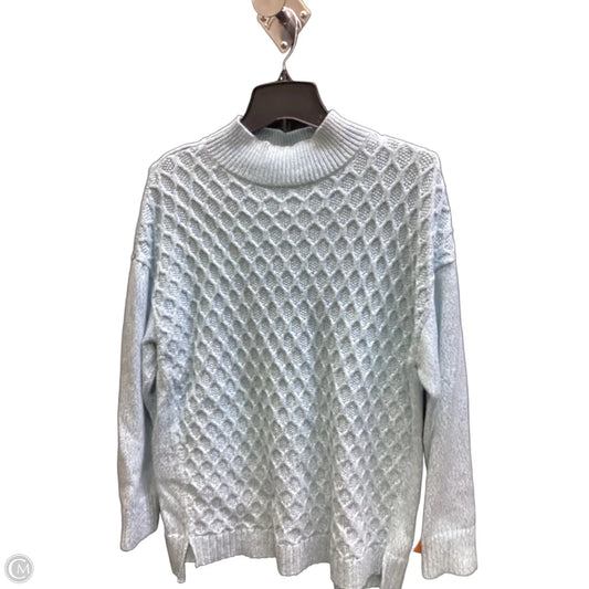 Sweater By Talbots In Blue, Size: 1x