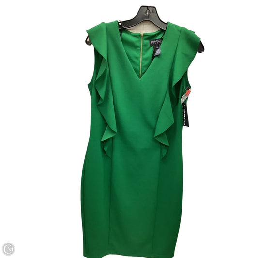 Dress Casual Midi By Enfocus In Green, Size: 10