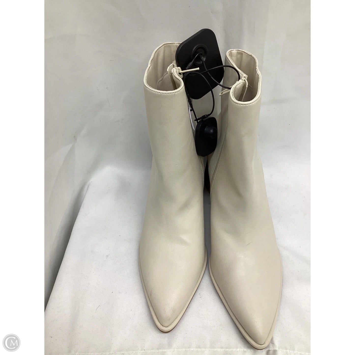 Boots Ankle Heels By Sonoma In Ivory, Size: 10