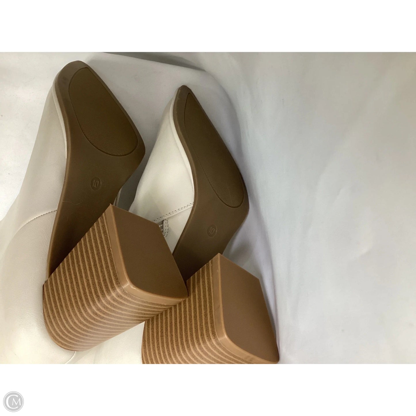 Boots Ankle Heels By Sonoma In Ivory, Size: 10