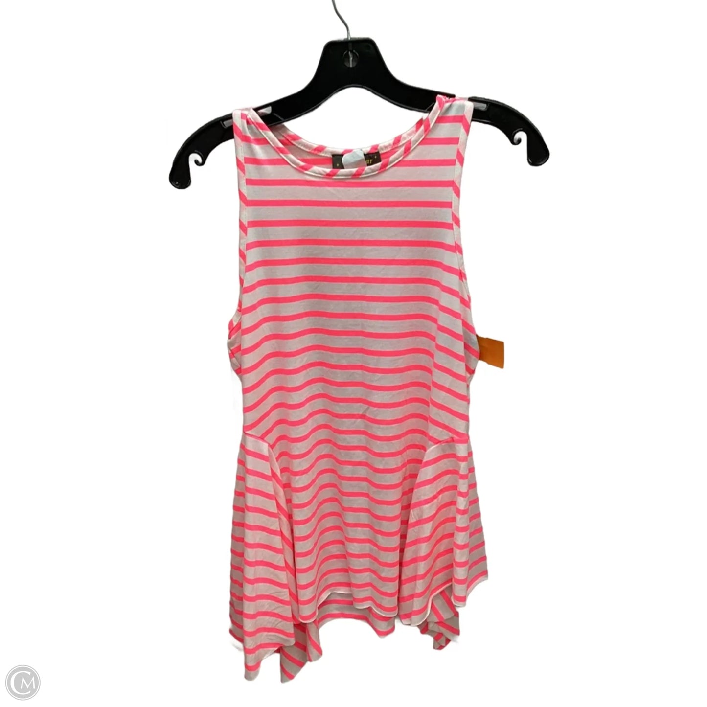 Top Sleeveless By Clothes Mentor In Striped Pattern, Size: M