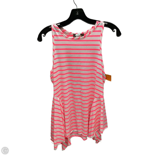 Top Sleeveless By Clothes Mentor In Striped Pattern, Size: M