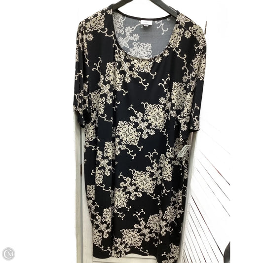 Dress Casual Midi By Avenue In Multi-colored, Size: 26