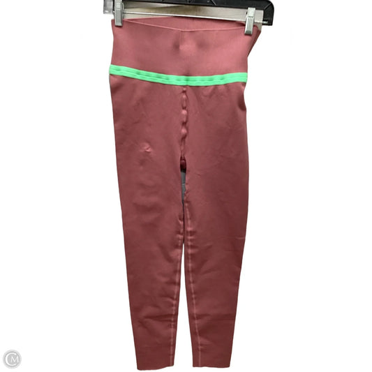 Athletic Leggings By Fabletics In Coral, Size: Xl
