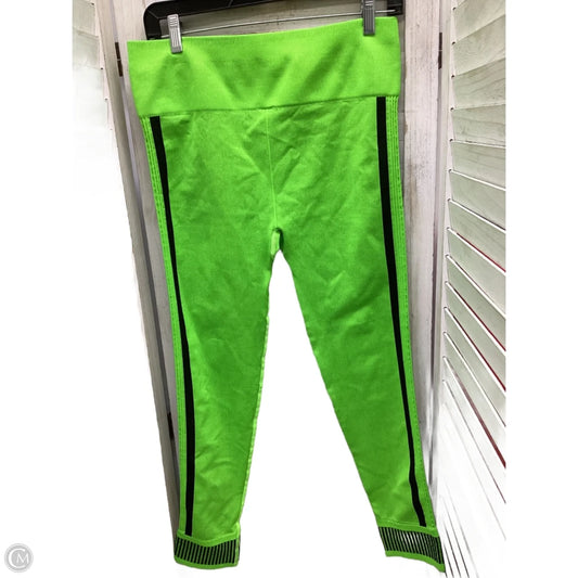 Athletic Leggings By Fabletics In Green, Size: Xl