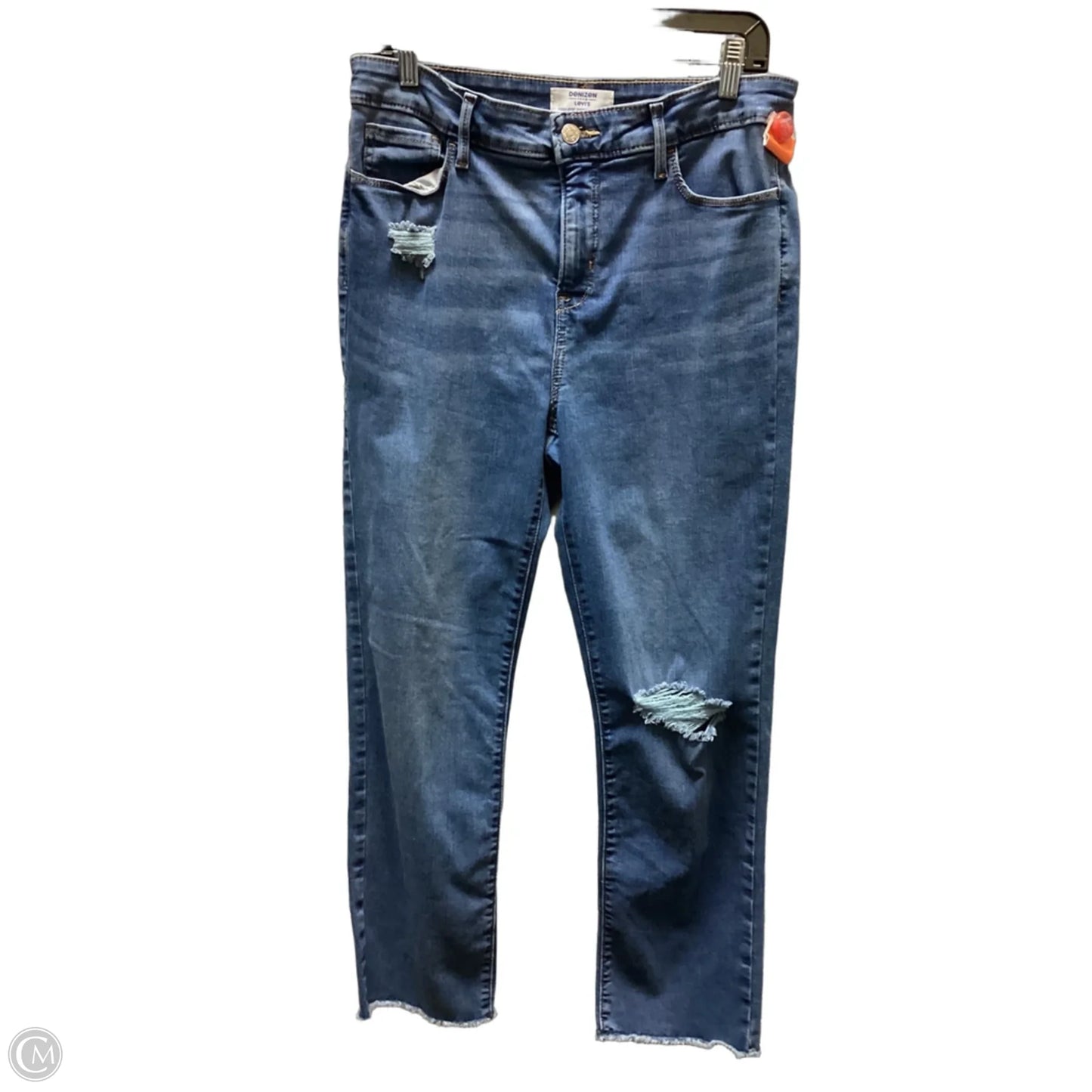 Jeans Skinny By Levis In Blue Denim, Size: 6