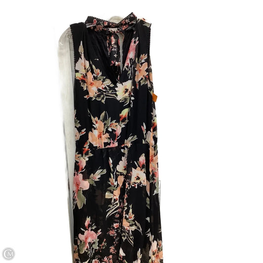 Dress Casual Midi By White House Black Market In Floral Print, Size: 10