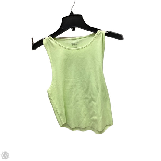 Top Sleeveless By American Eagle In Green, Size: Xl