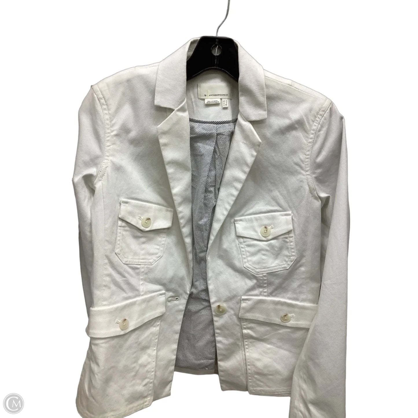 Jacket Other By Anthropologie In White, Size: 0