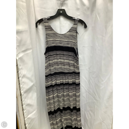 Dress Casual Maxi By Loft In Striped Pattern, Size: M