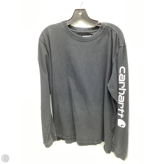 Top Long Sleeve By Carhartt In Black, Size: Xxl